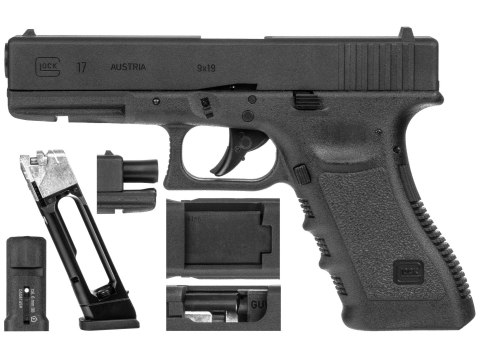 Replika pistolet ASG Glock 17. 6 mm CO2 Glock