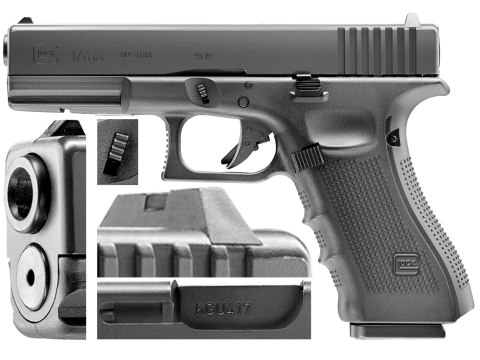 Replika pistolet ASG Glock 17 gen 4. 6 mm Glock