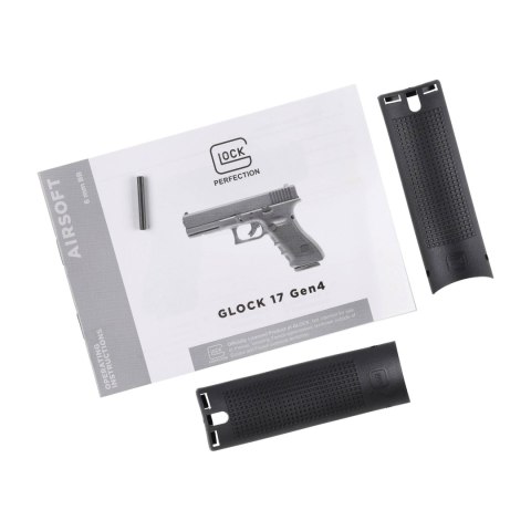 Replika pistolet ASG Glock 17 gen 4. 6 mm green gas Glock