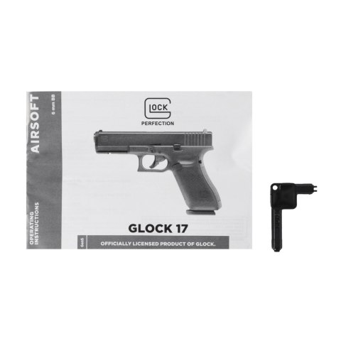 Replika pistolet ASG Glock 17 gen 5. 6 mm Glock
