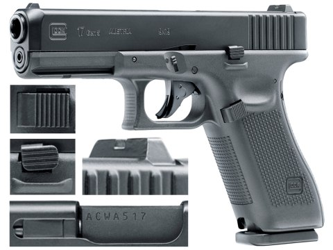 Replika pistolet ASG Glock 17 gen 5. 6 mm Glock