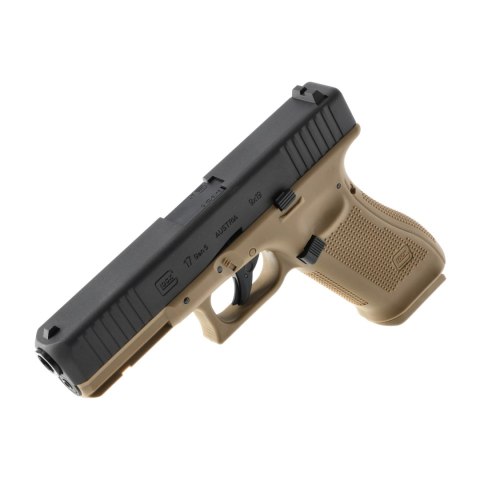 Replika pistolet ASG Glock 17 gen5 6 mm BB coyote Glock