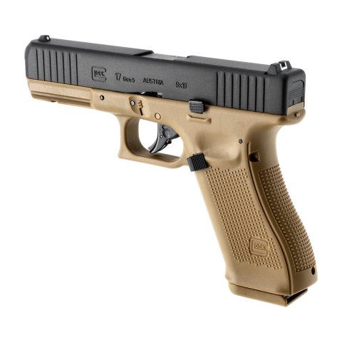 Replika pistolet ASG Glock 17 gen5 6 mm BB coyote Glock
