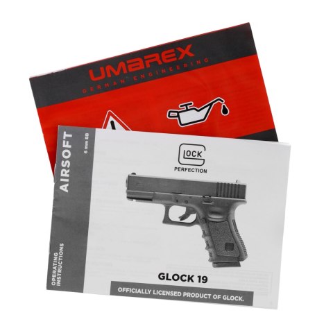 Replika pistolet ASG Glock 19 6 mm Glock
