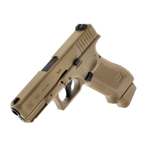 Replika pistolet ASG Glock 19X 6 mm coyote CO2 Glock