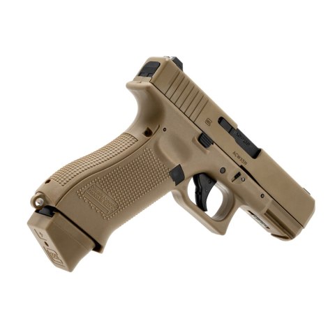 Replika pistolet ASG Glock 19X 6 mm coyote CO2 Glock