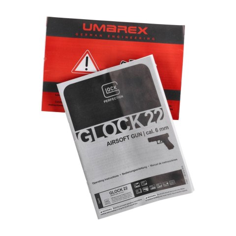 Replika pistolet ASG Glock 22 gen 4. 6 mm Glock