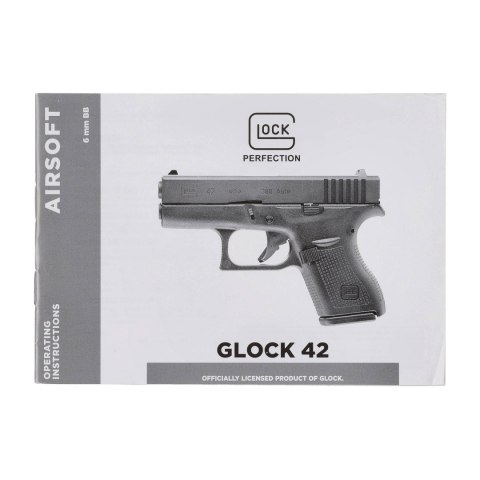 Replika pistolet ASG Glock 42 6 mm Glock