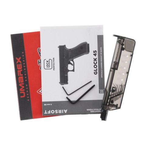 Replika pistolet ASG Glock 45 gen5 MOS 6 mm BB 1J gas Glock