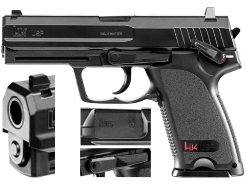Replika pistolet ASG H&K Heckler&Koch USP 6 mm CO2 Heckler&Koch