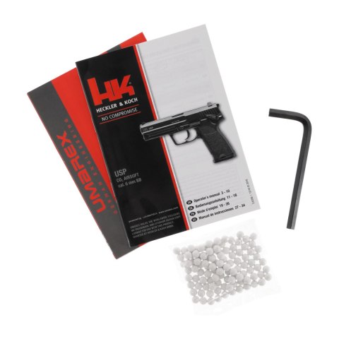Replika pistolet ASG H&K Heckler&Koch USP blowback 6 mm Heckler&Koch