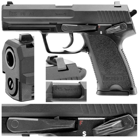Replika pistolet ASG Heckler&Koch P8 A1 6 mm green gas Heckler&Koch