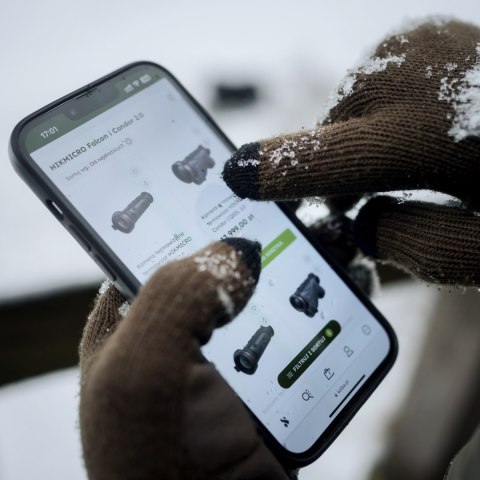 Rękawice Tagart ocieplane Grip Thermo, zielone Tagart