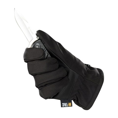 Rękawice męskie M-Tac Soft Shell Thinsulate czarne M-Tac