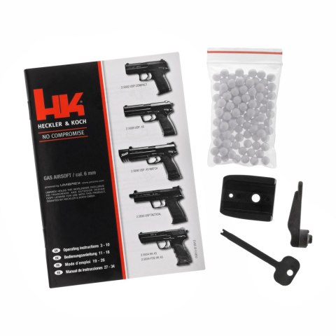 Replika pistolet ASG Heckler&Koch USP Compact 6 mm green gas Heckler&Koch