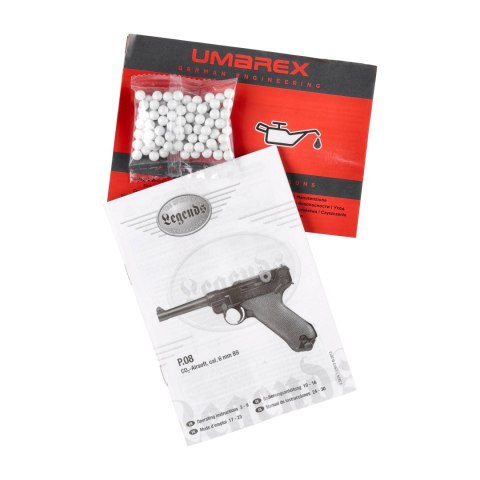 Replika pistolet ASG Legends P.08 6 mm Legends