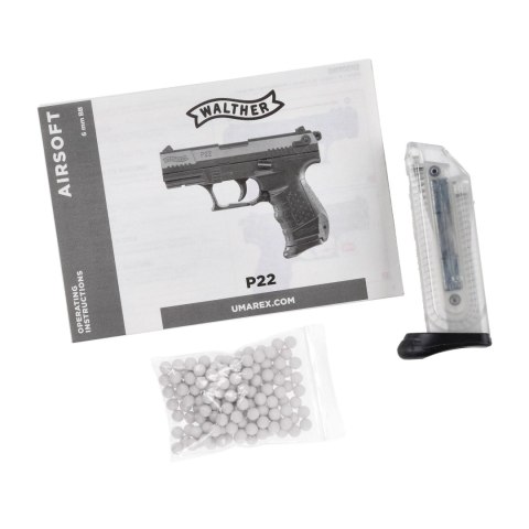 Replika pistolet ASG Walther P22 6 mm Walther