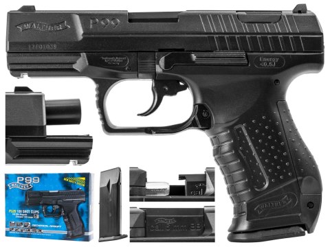 Replika pistolet ASG Walther P99 6 mm hop-up Walther