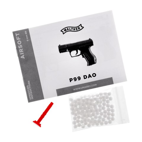 Replika pistolet ASG Walther P99 DAO 6 mm elektryczna Walther