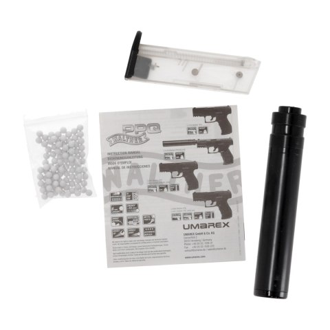 Replika pistolet ASG Walther PPQ Navy Kit 6 mm sprężynowa Walther