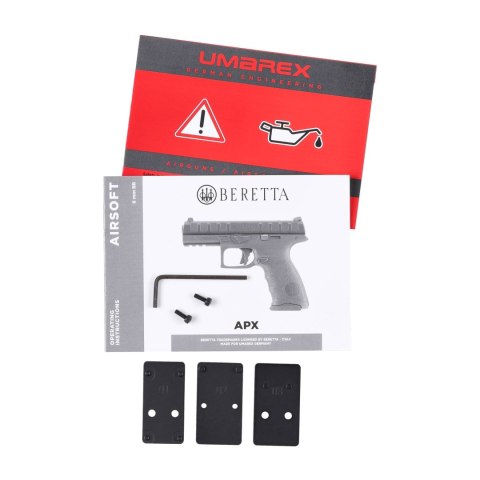 Beretta APX RDO FDE 6 mm BB gas - replika pistoletu Beretta