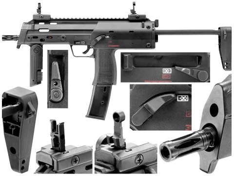 Replika pistolet maszynowy ASG Heckler&Koch MP7 A1 6 mm BB elektryczna Heckler&Koch