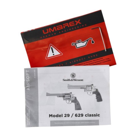 Replika rewolwer ASG Smith&Wesson 629 Classic 6 mm 6,5" Smith and Wesson