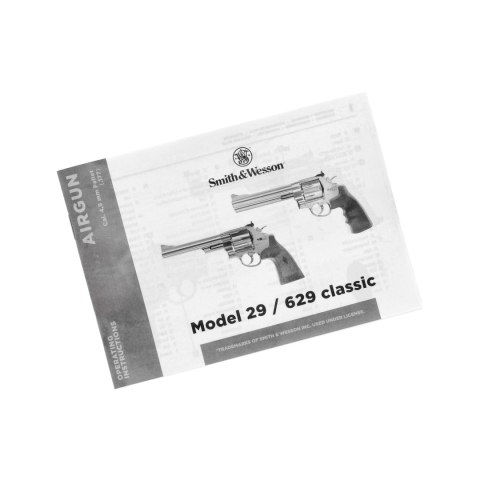 Replika rewolwer ASG Smith&Wesson M29 6 mm 3" Smith and Wesson