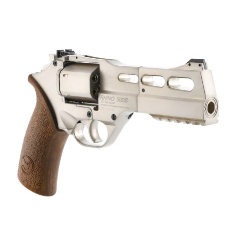 Rewolwer wiatrówka Black Ops Rhino 50DS 4,5 mm srebrny Black Ops