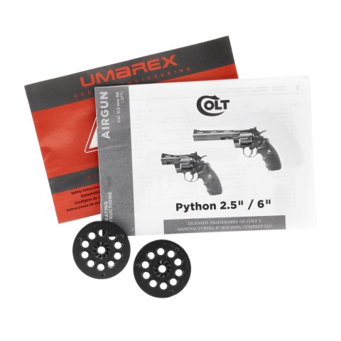 Rewolwer wiatrówka Colt Python 4,5 mm Colt