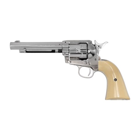 Rewolwer wiatrówka Colt SAA .45-5,5" nikiel 4,5 mm Diabolo CO2 Colt
