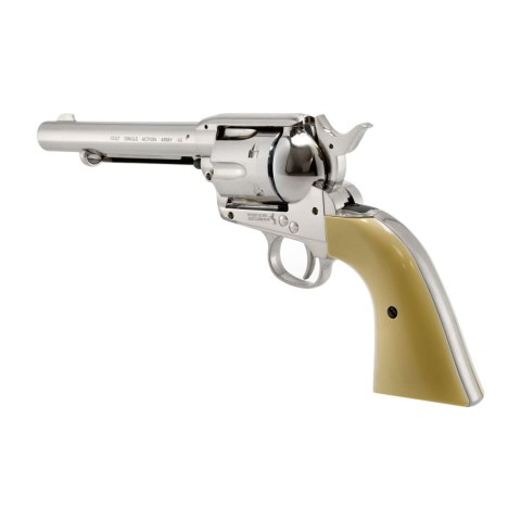 Rewolwer wiatrówka Colt SAA .45-5,5" nikiel 4,5 mm Diabolo CO2 Colt