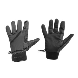Rękawiczki Beretta Wind Pro Shooting Gloves czarno/szare Beretta