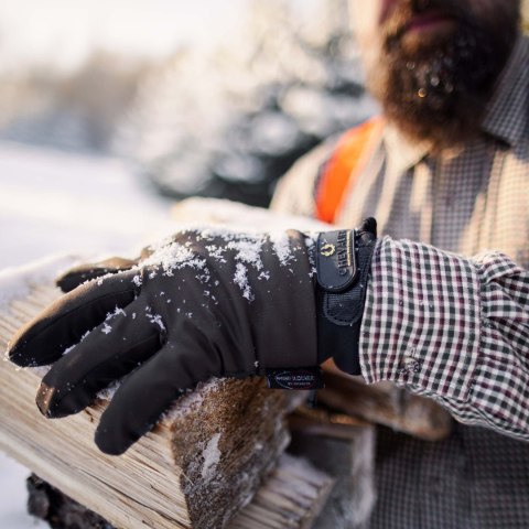 Rękawiczki unisex Chevalier Windblocker Warm Shooting Leather brown Chevalier