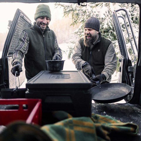 Rękawiczki unisex Chevalier Windblocker Warm Shooting Leather brown Chevalier