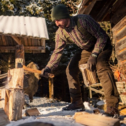 Rękawiczki unisex Chevalier Windblocker Warm Shooting Leather brown Chevalier