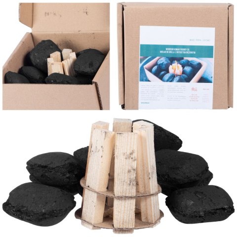 Rozpałka Woodson wkład do grilla z brykietem Woodson