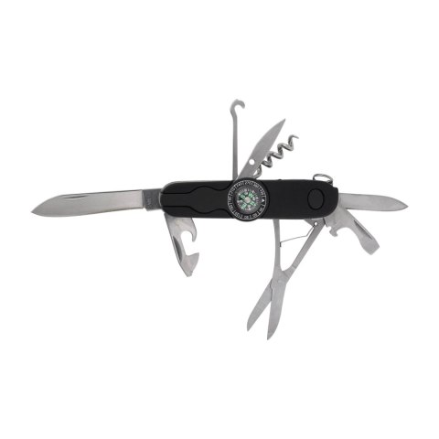 Scyzoryk Azymut Izeron czarny z kaburą Azymut