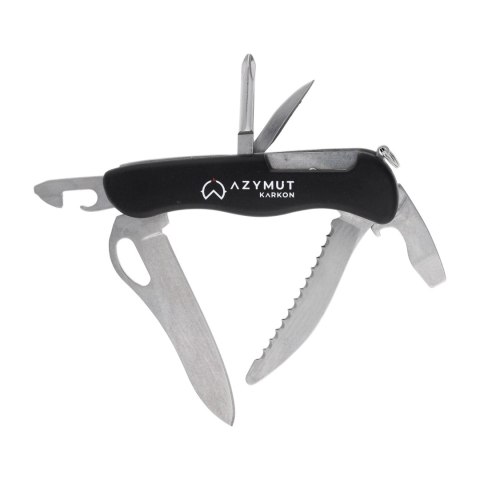 Scyzoryk Azymut Karkon czarny z kaburą Azymut