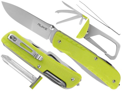 Scyzoryk Ruike LD43 wielofunkcyjny, zielony Ruike