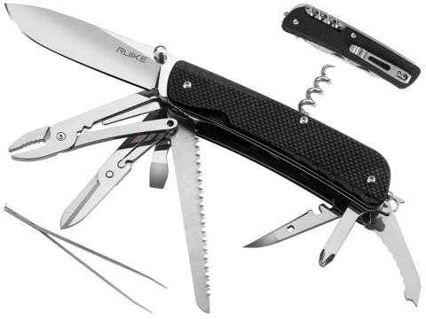 Scyzoryk Ruike LD51-B wielofunkcyjny, czarny Ruike