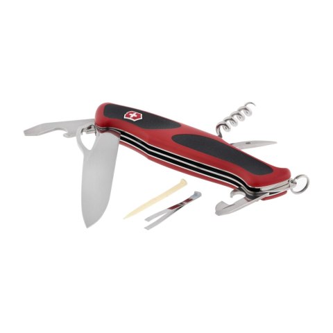 Scyzoryk Victorinox Ranger 79 M Grip 0.9563.MC czerwono-czarny Victorinox