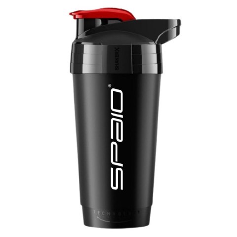 Shaker Spaio 01 700 ml czarno/czerwony Spaio