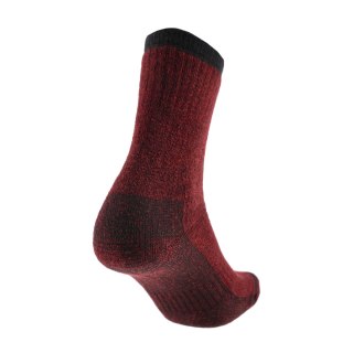 Skarpety Comodo Merino wool Trekker bordowe Comodo