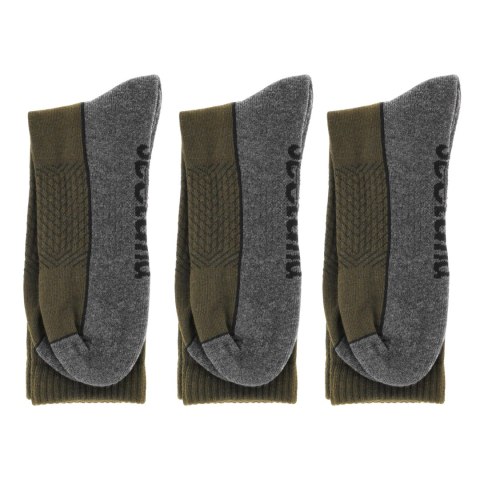 Skarpety Seeland Field Pine Green/Dark Grey 3-pak Seeland
