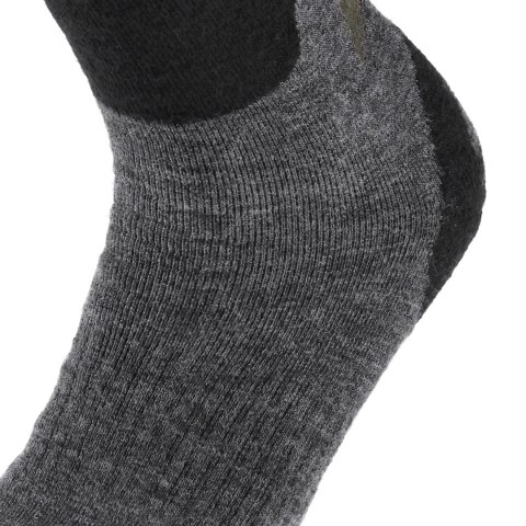 Skarpety męskie Brubeck Trekking Merino grafitowo-khaki Brubeck