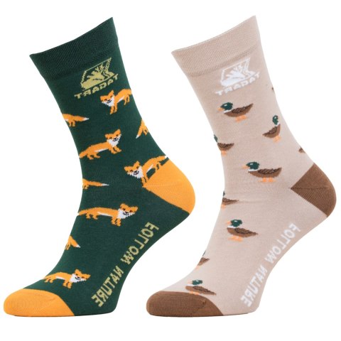 Skarpety męskie Tagart Fn dwupak Summer Duck Fox Tagart