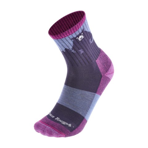 Skarpety trekkingowe damskie Darn Tough Bear Town Purple Darn Tough