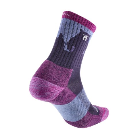 Skarpety trekkingowe damskie Darn Tough Bear Town Purple Darn Tough