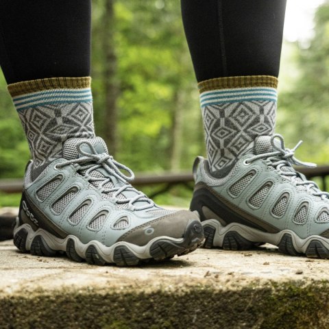 Skarpety trekkingowe damskie Darn Tough Sobo Micro Crew Gray Darn Tough